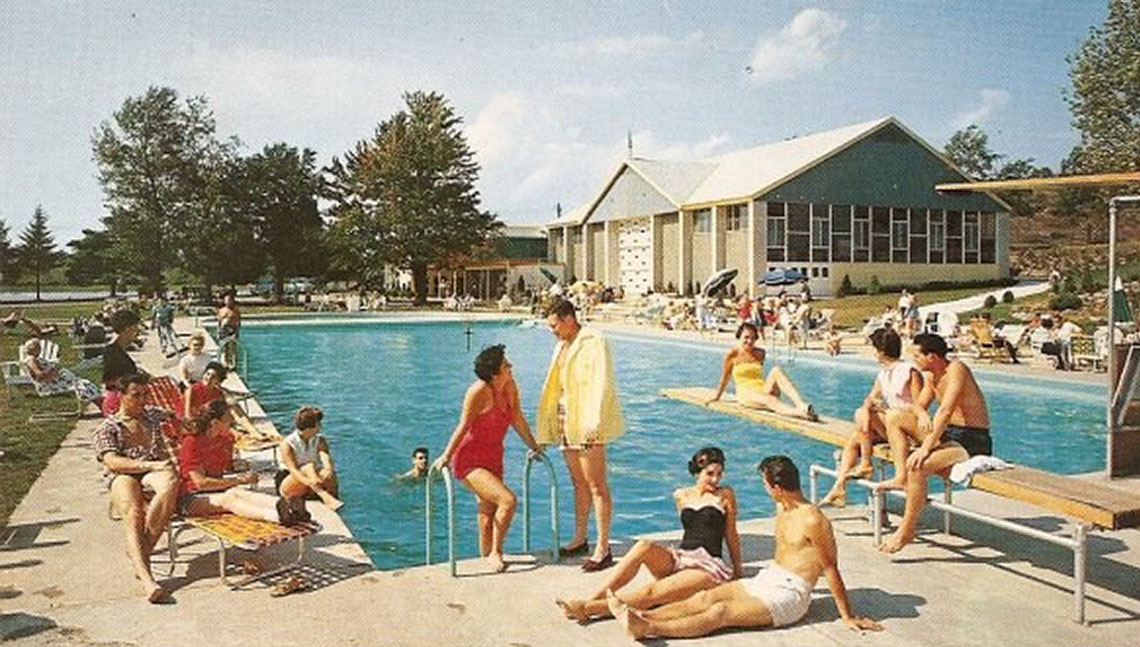 Kutshers Pool 1950s