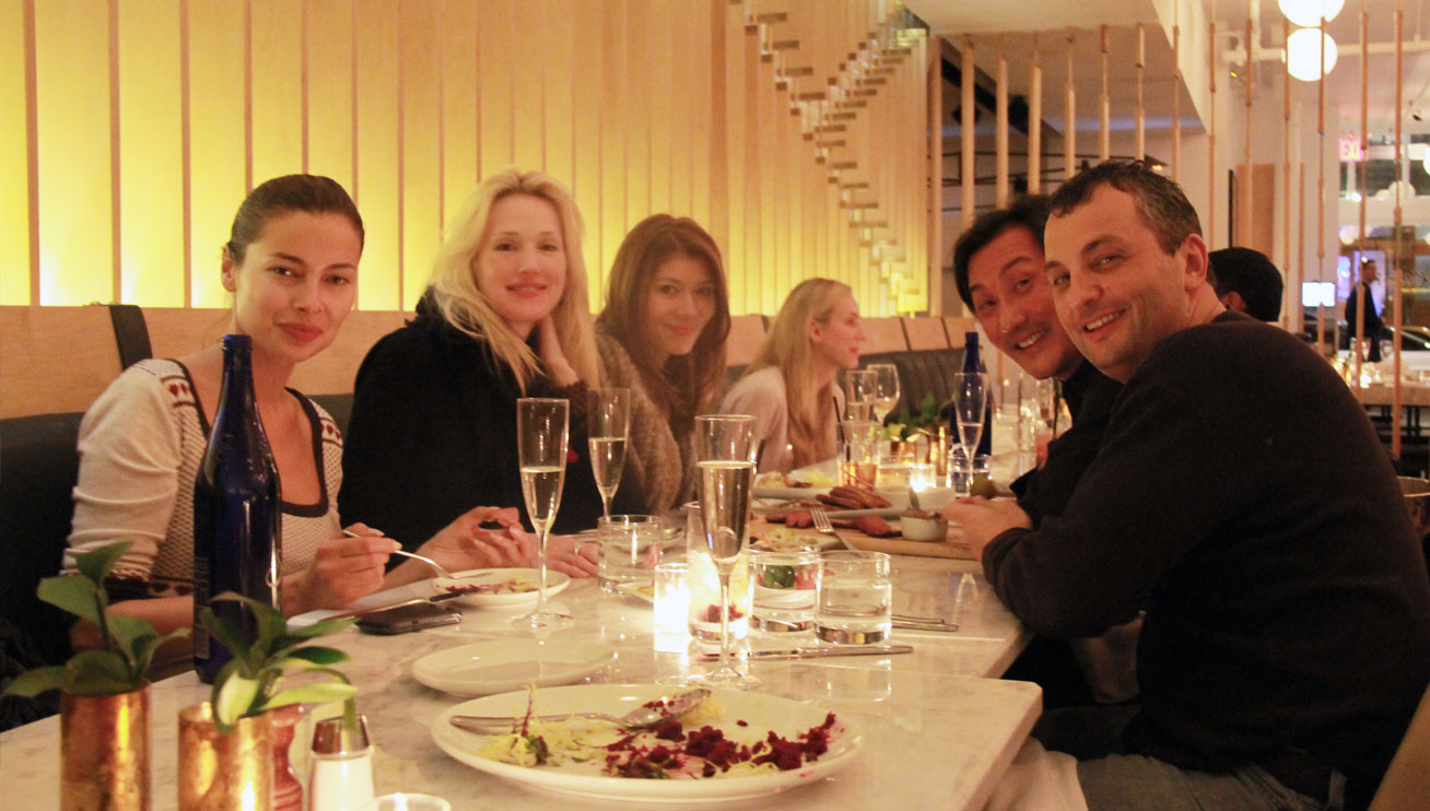 Diners enjoying Kutsher's Tribeca